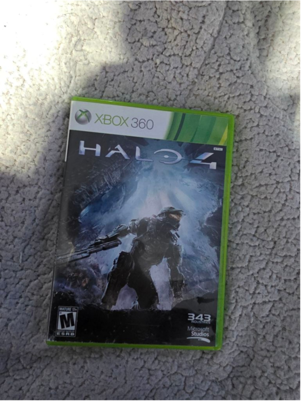 Microsoft Halo 4 Xbox 360 Video Game One Size Green Black